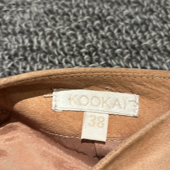 Kookai tan suede Skirt - Picture 2 of 2